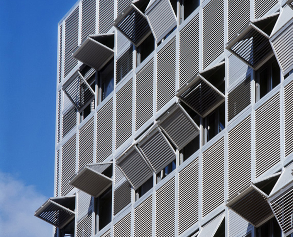 Louvered shutters folding upward in Valencia [466] filt3rs